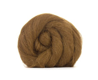 Light Brown Baby Alpaca Top - World of Wool