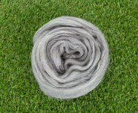 23mic 64's Grey Merino Top - World of Wool