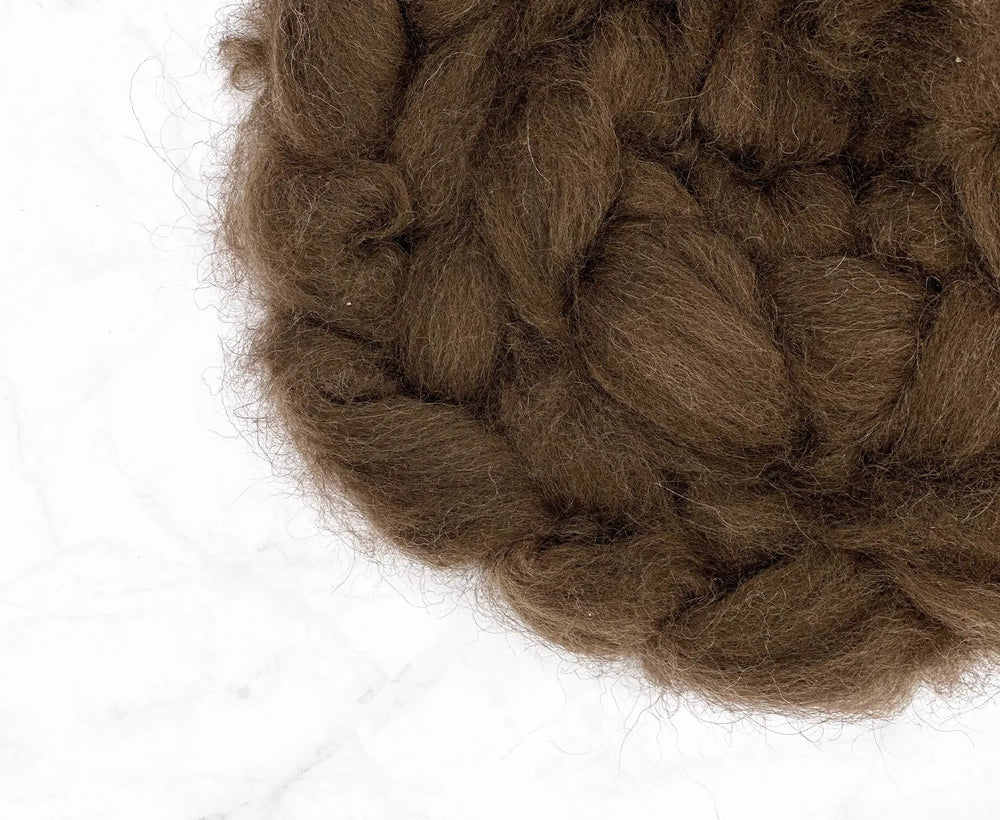 Dark Brown De-Haired Yak Top.