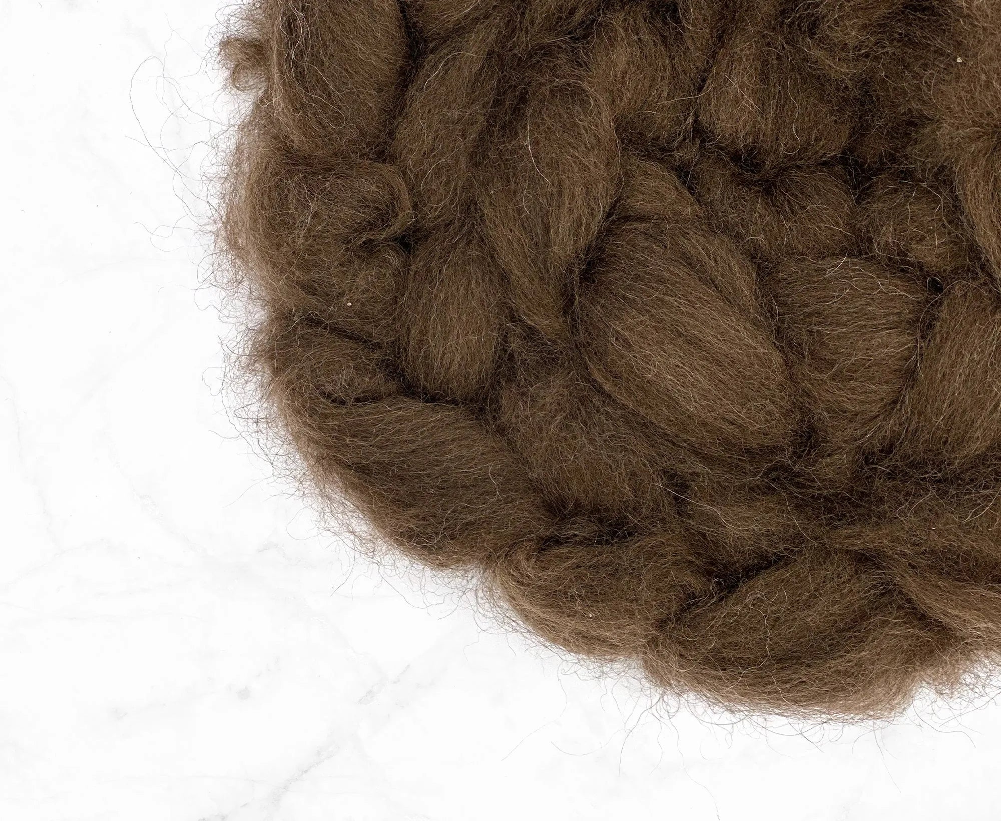 Dark Brown De-Haired Yak Top.