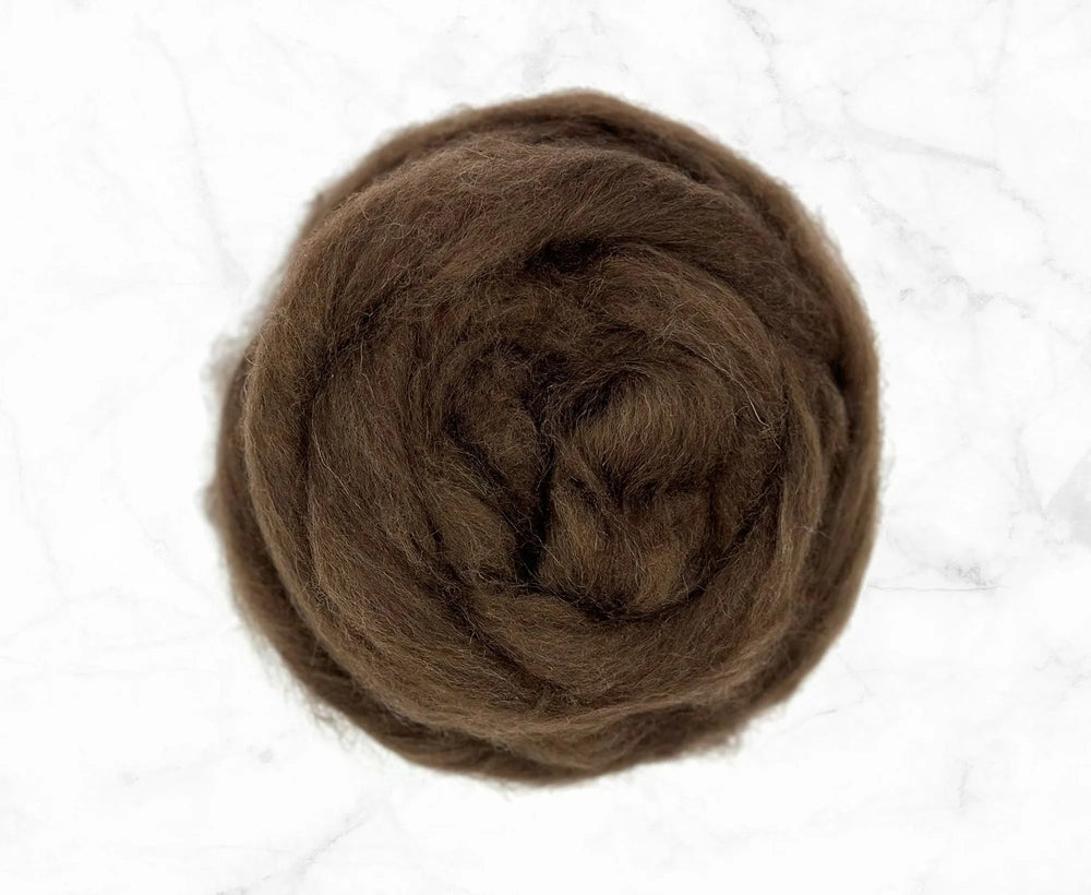 Dark Brown De-Haired Yak Top.