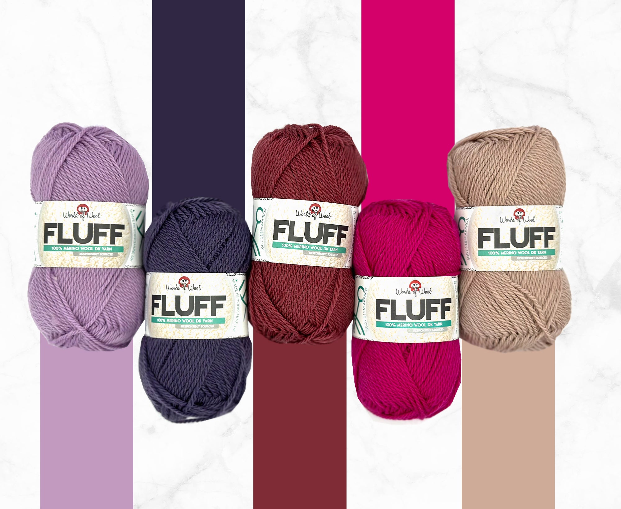 The Berry Collection | DK Yarn Pack.