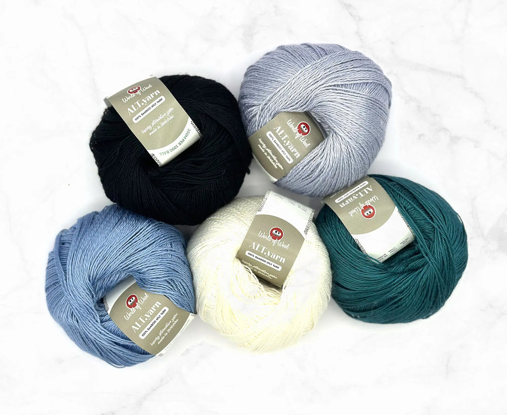 The Glacier Collection | 4 Ply Yarn Pack.