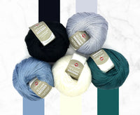 The Glacier Collection | 4 Ply Yarn Pack.