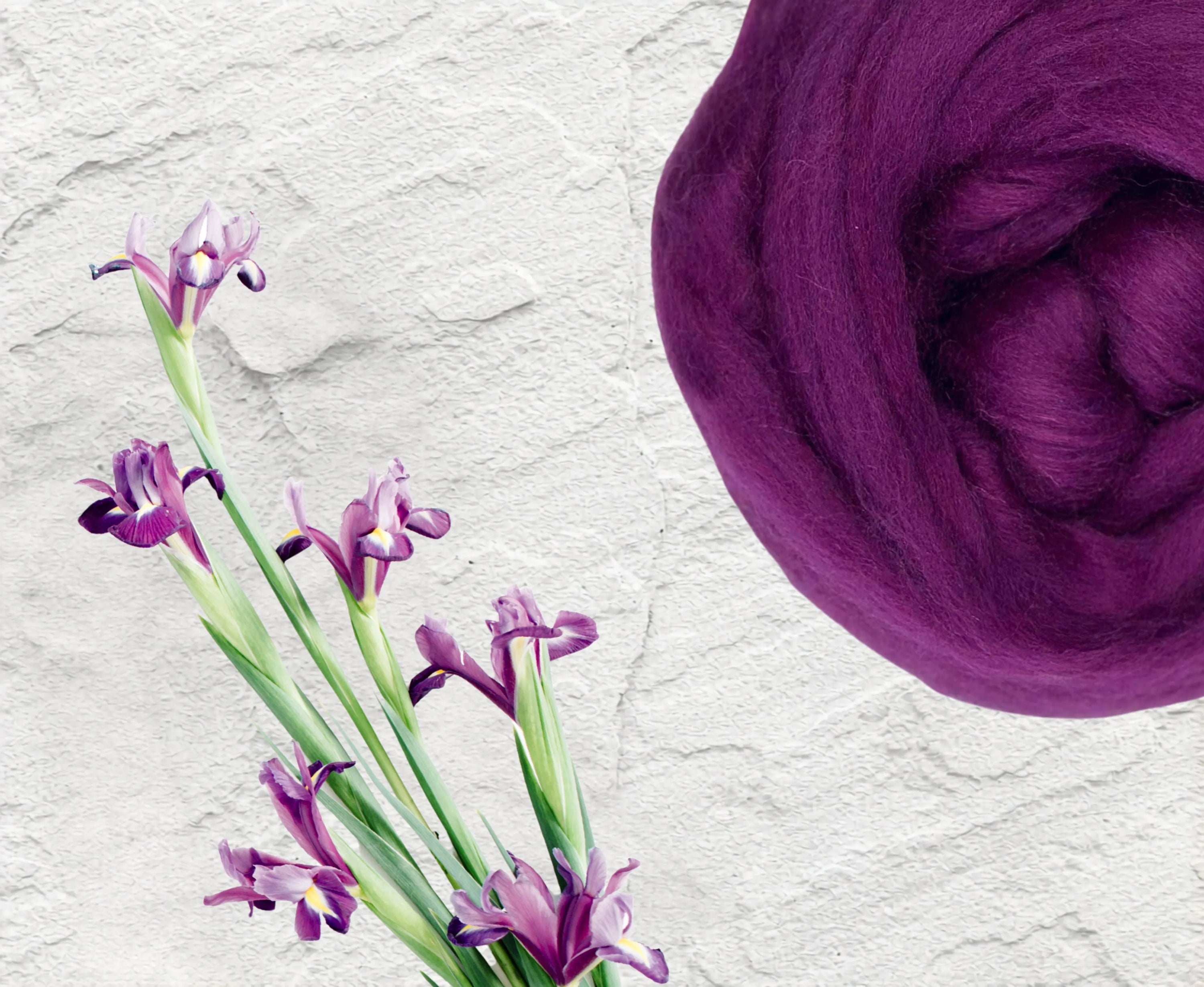 Shetland Damson Dyed Wool WoW