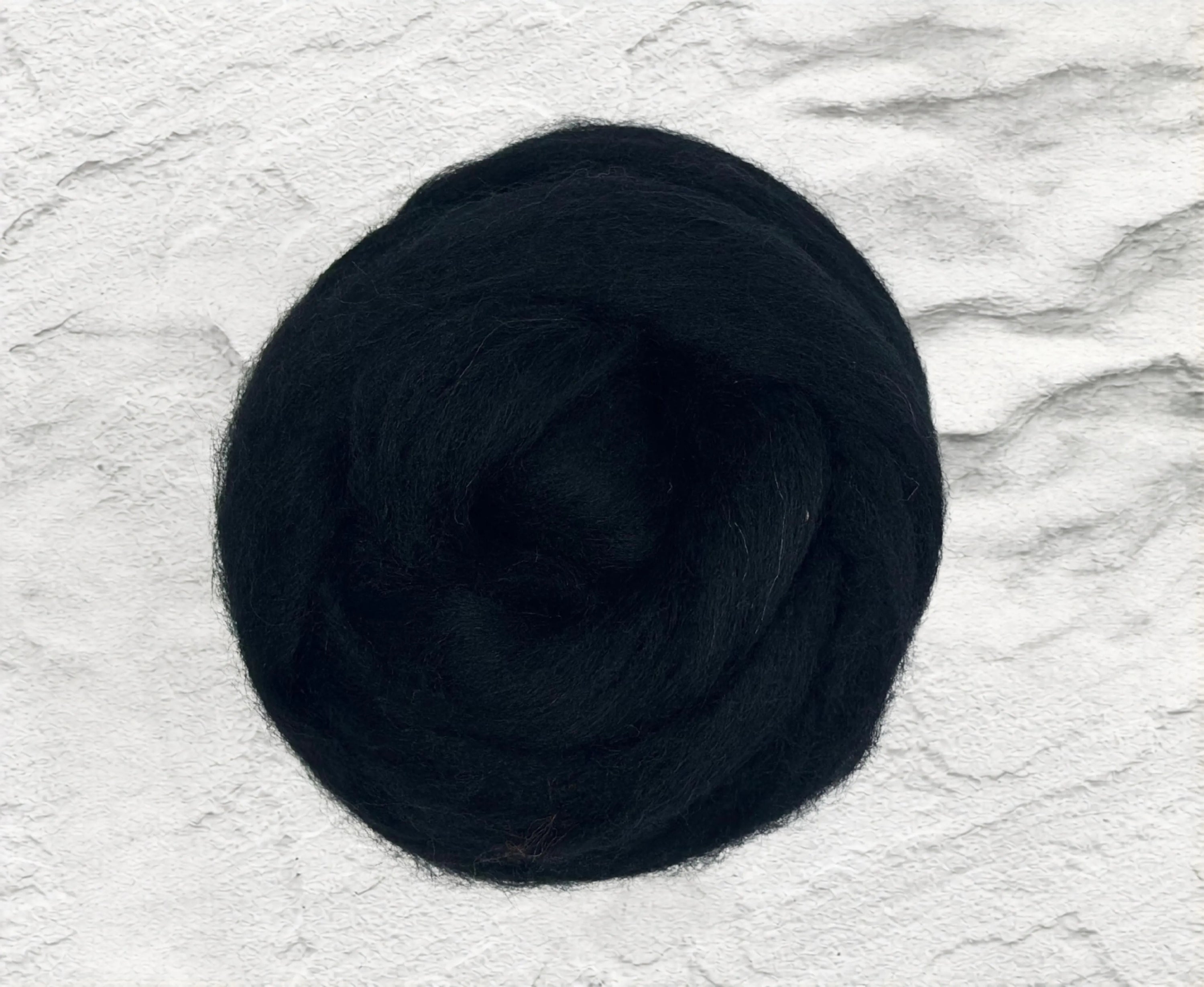 Shetland Raven Dyed Wool WoW
