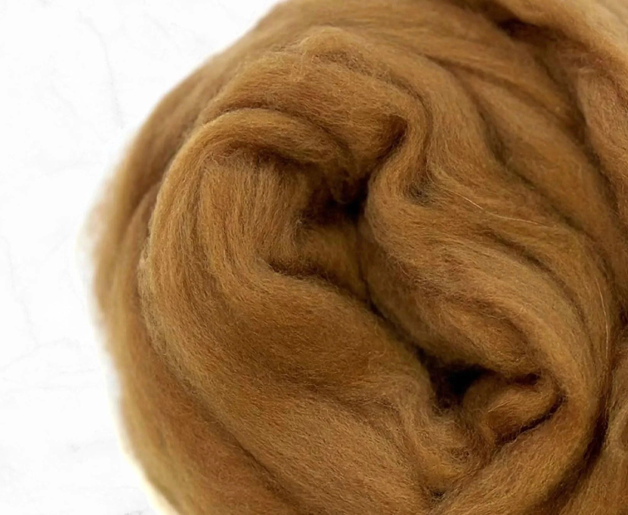 Chute De Tissu 100% Vigogne (vicuna) Vintage - étoffe De Luxe Brune - Très Bon état