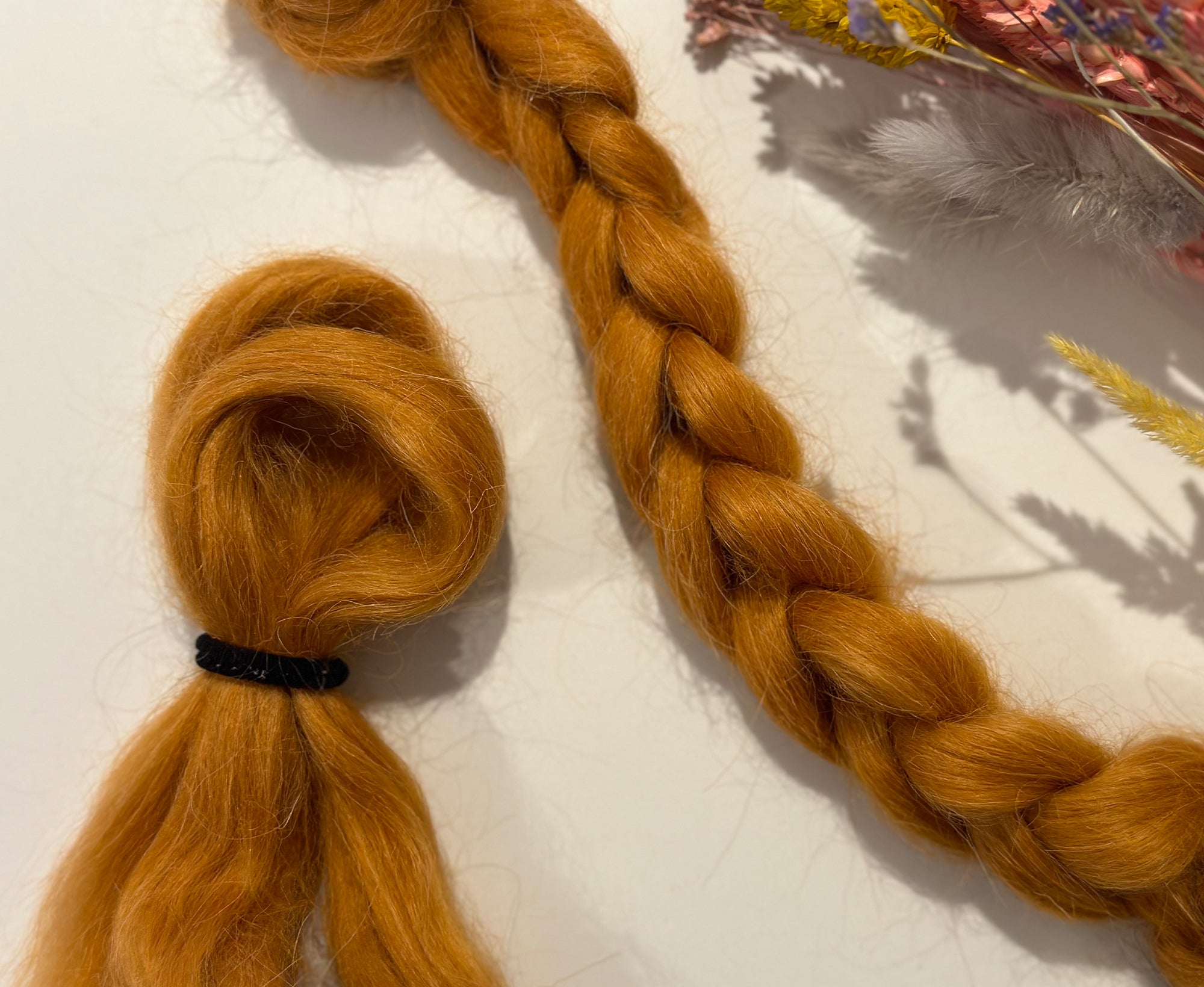 Copper Pot Wavy Dolls Hair