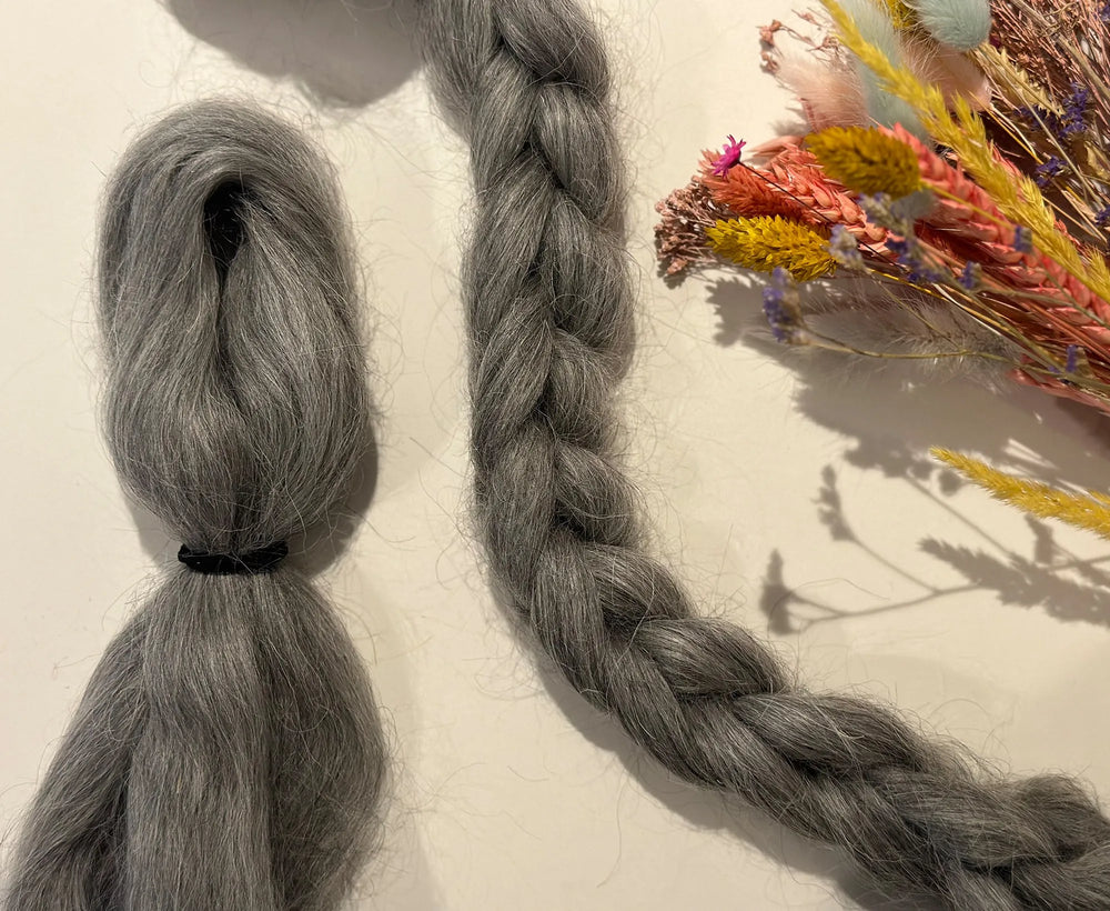 Autumn Rain Wavy Dolls Hair.