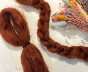 Paprika Hit Wavy Dolls Hair Effect Fibres World Of Wool