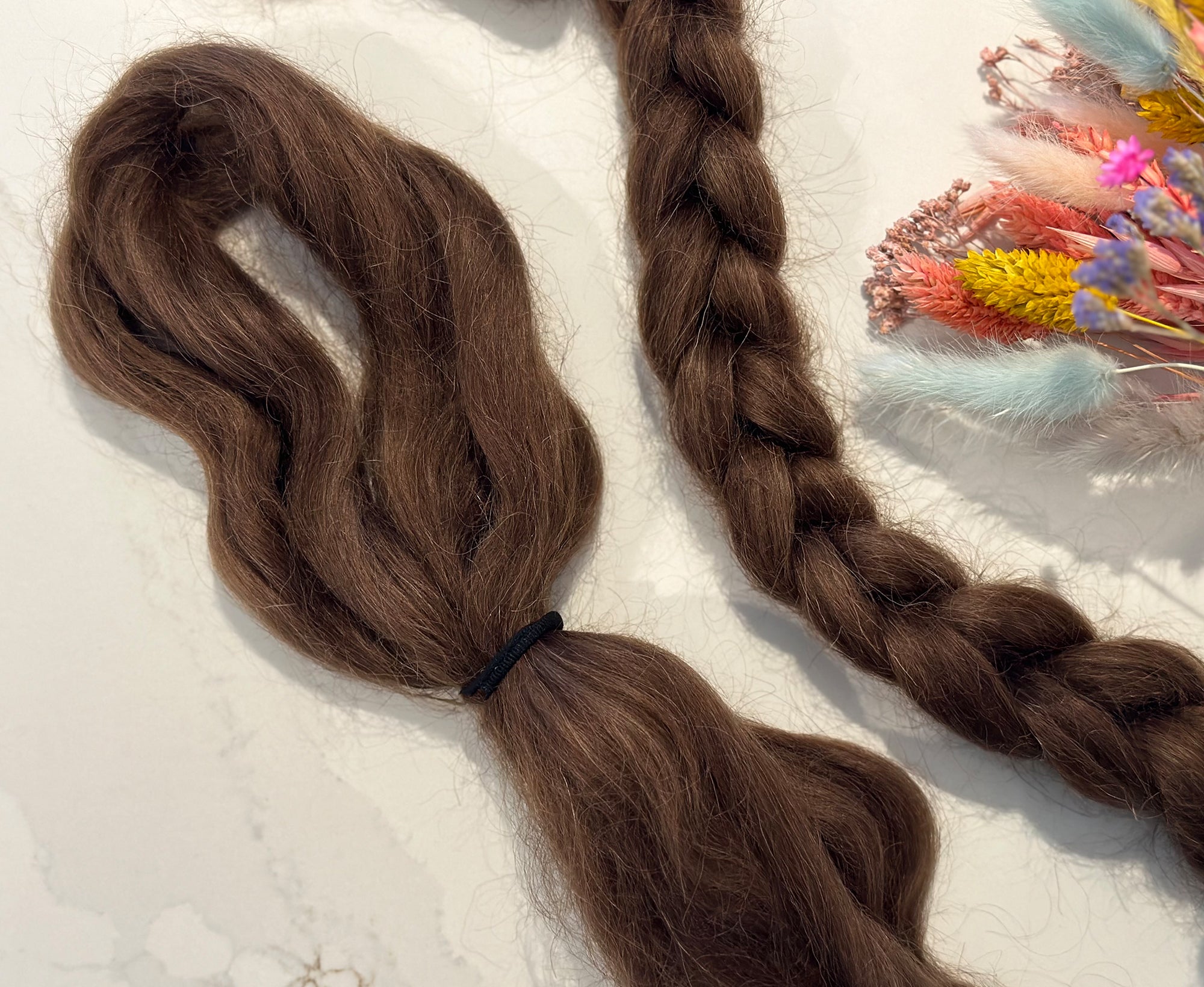 Cuckoo Clock Wavy Dolls Hair.