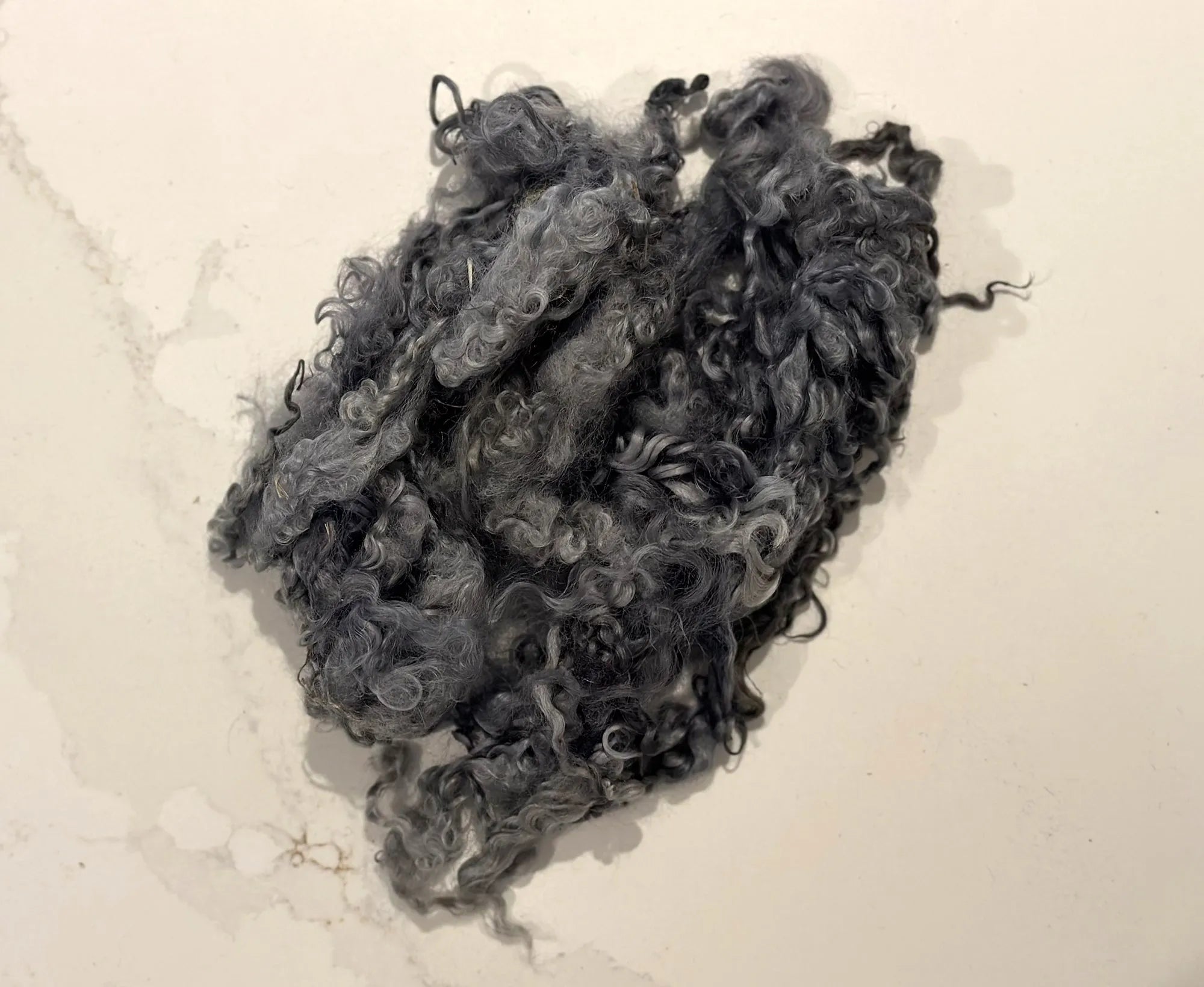 Locky Wensleydale Wool Locks Earl Grey.