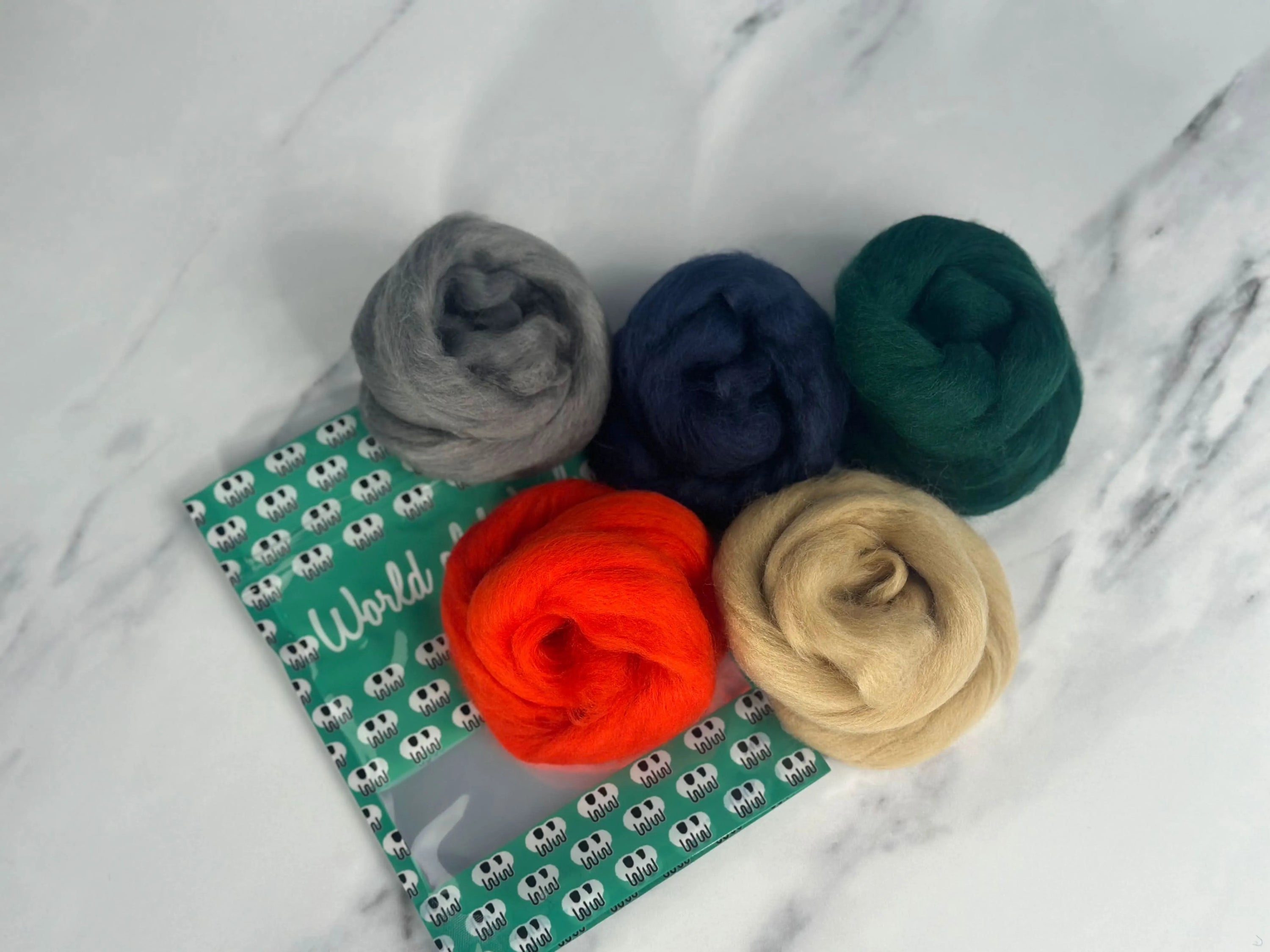 Drift & Dune Pack Mixed Bags 5 x 20g Cheviot Wool