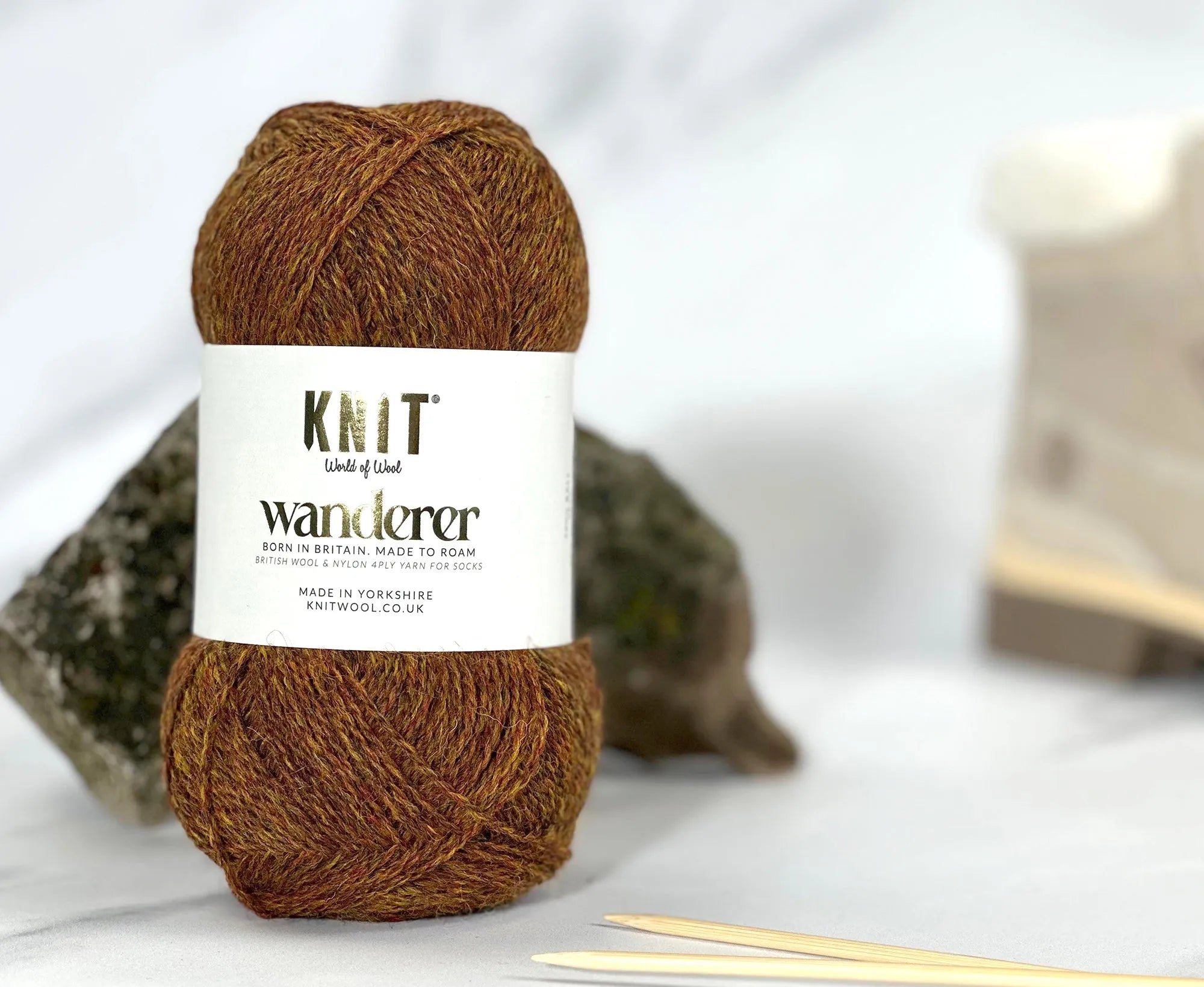Gatepost Wanderer 4 Ply Yarn Yarn Knit by World of Wool