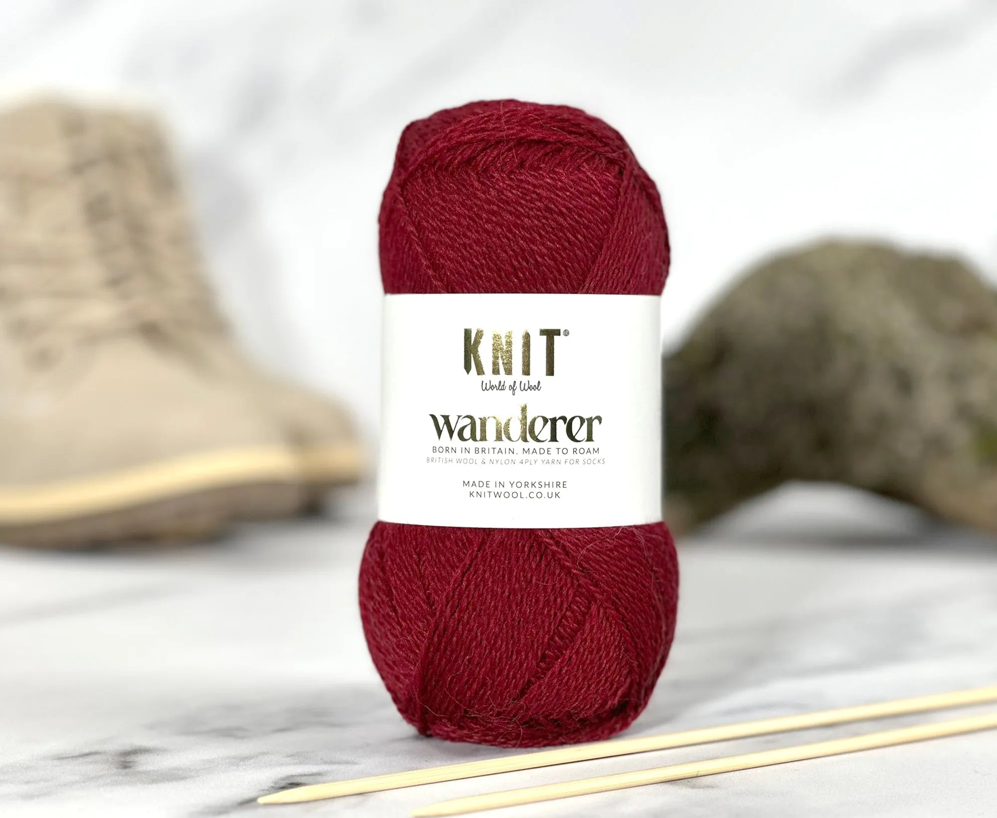 Sloe Wanderer 4 Ply Yarn Yarn Knit by World of Wool