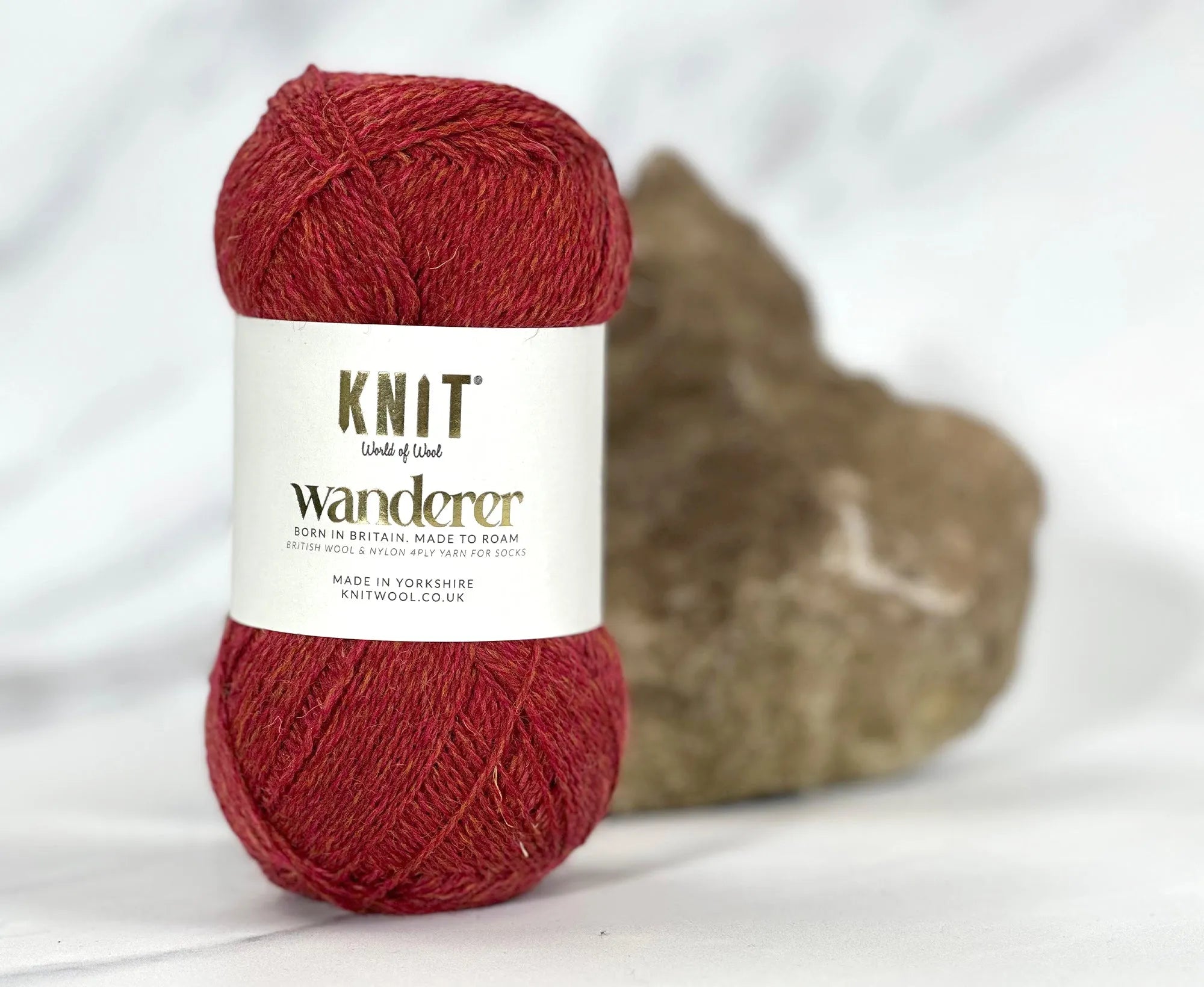 Redcurrant Wanderer 4 Ply Yarn Yarn Knit by World of Wool