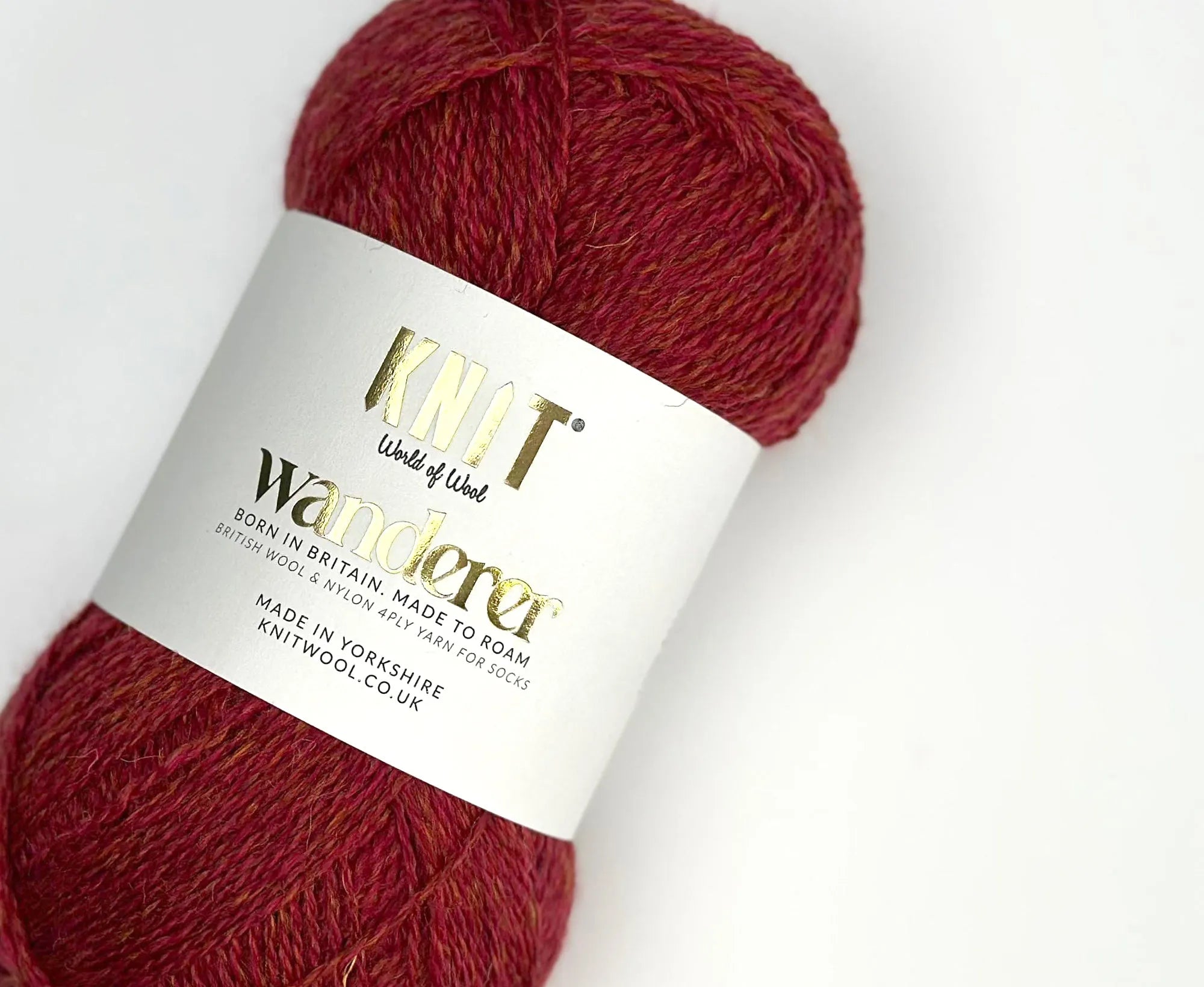 Redcurrant Wanderer 4 Ply Yarn Yarn Knit by World of Wool