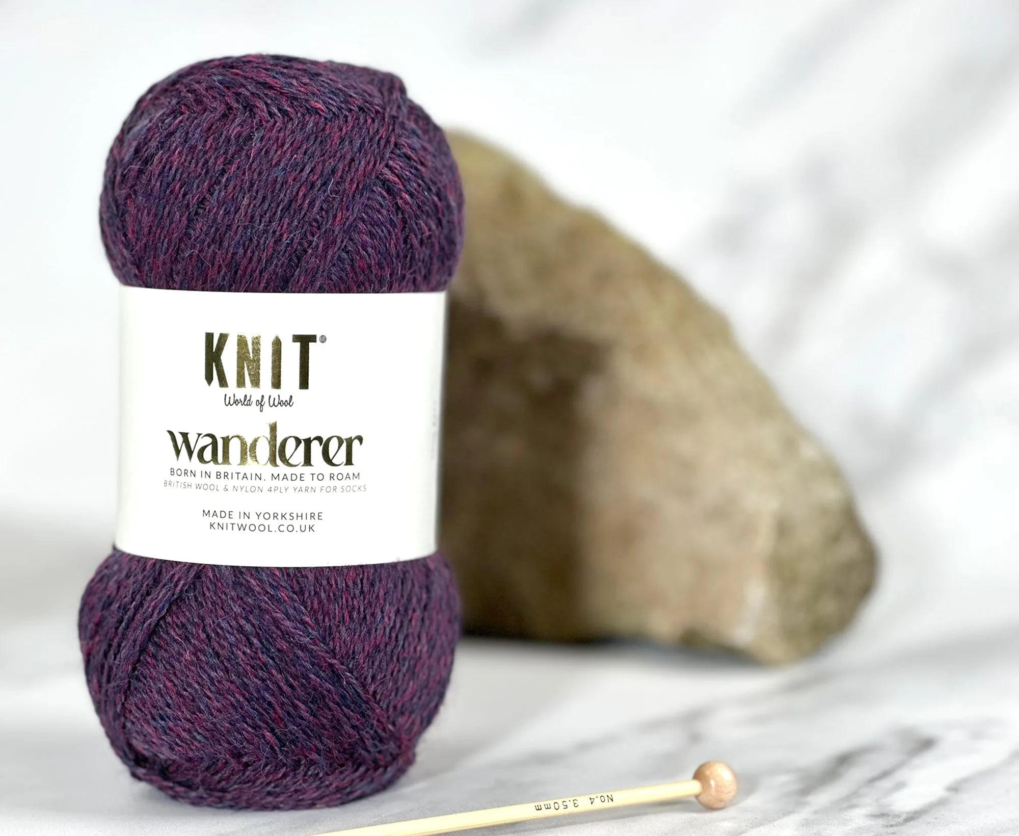 Hellebore Wanderer 4 Ply Yarn Yarn Knit by World of Wool