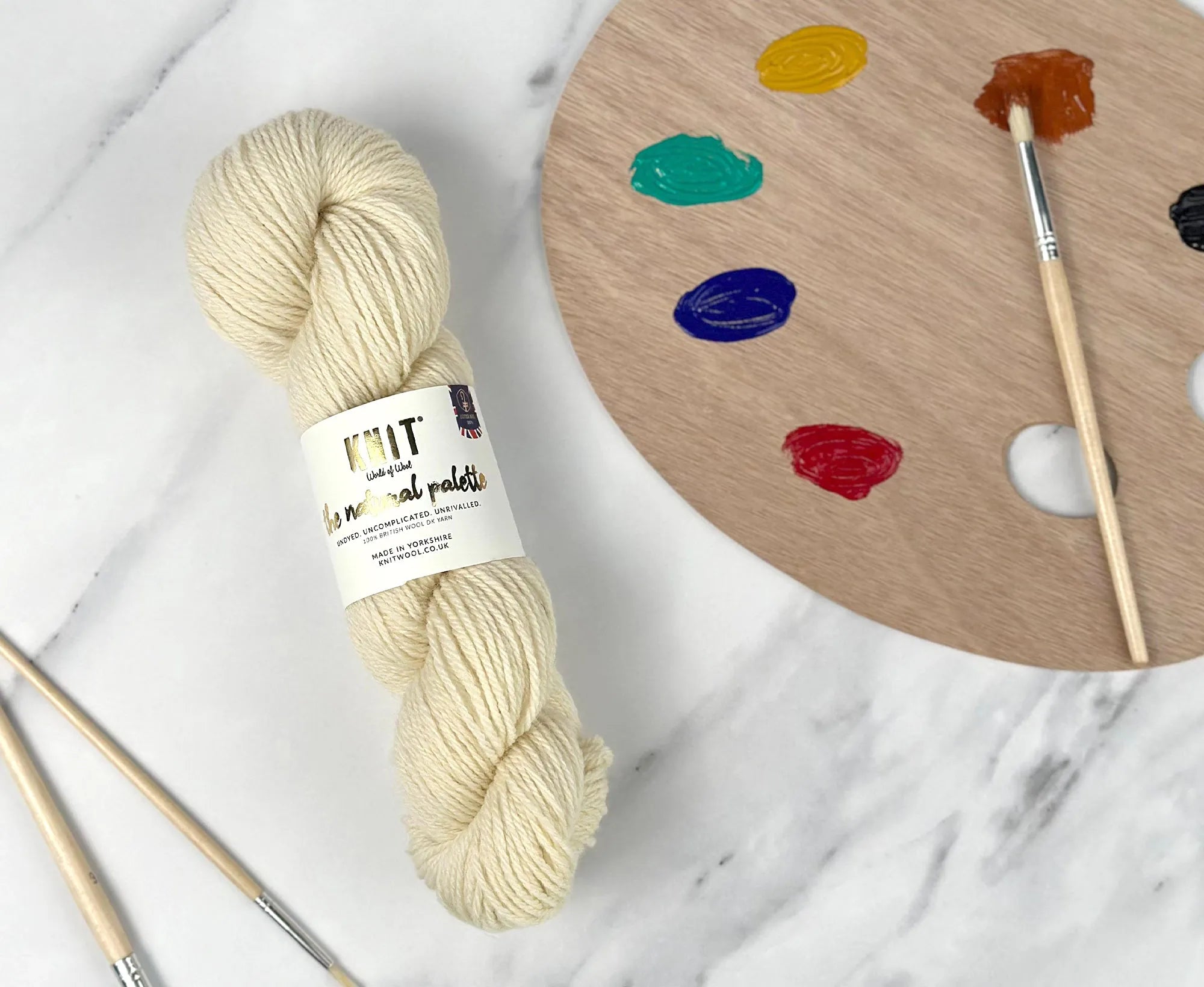 White Natural Palette DK Yarn Yarn World Of Wool
