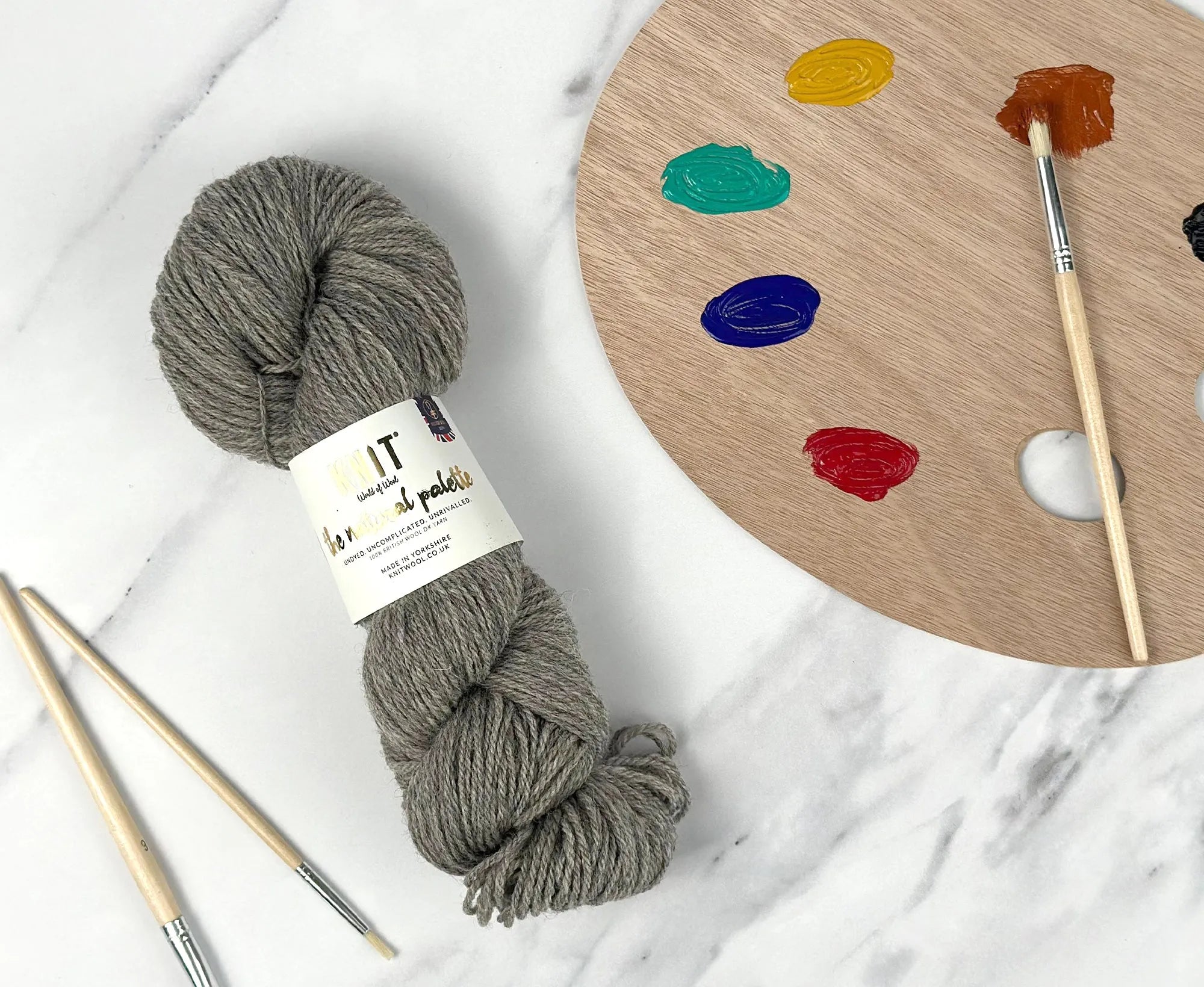 Shale Natural Palette DK Yarn Yarn World Of Wool