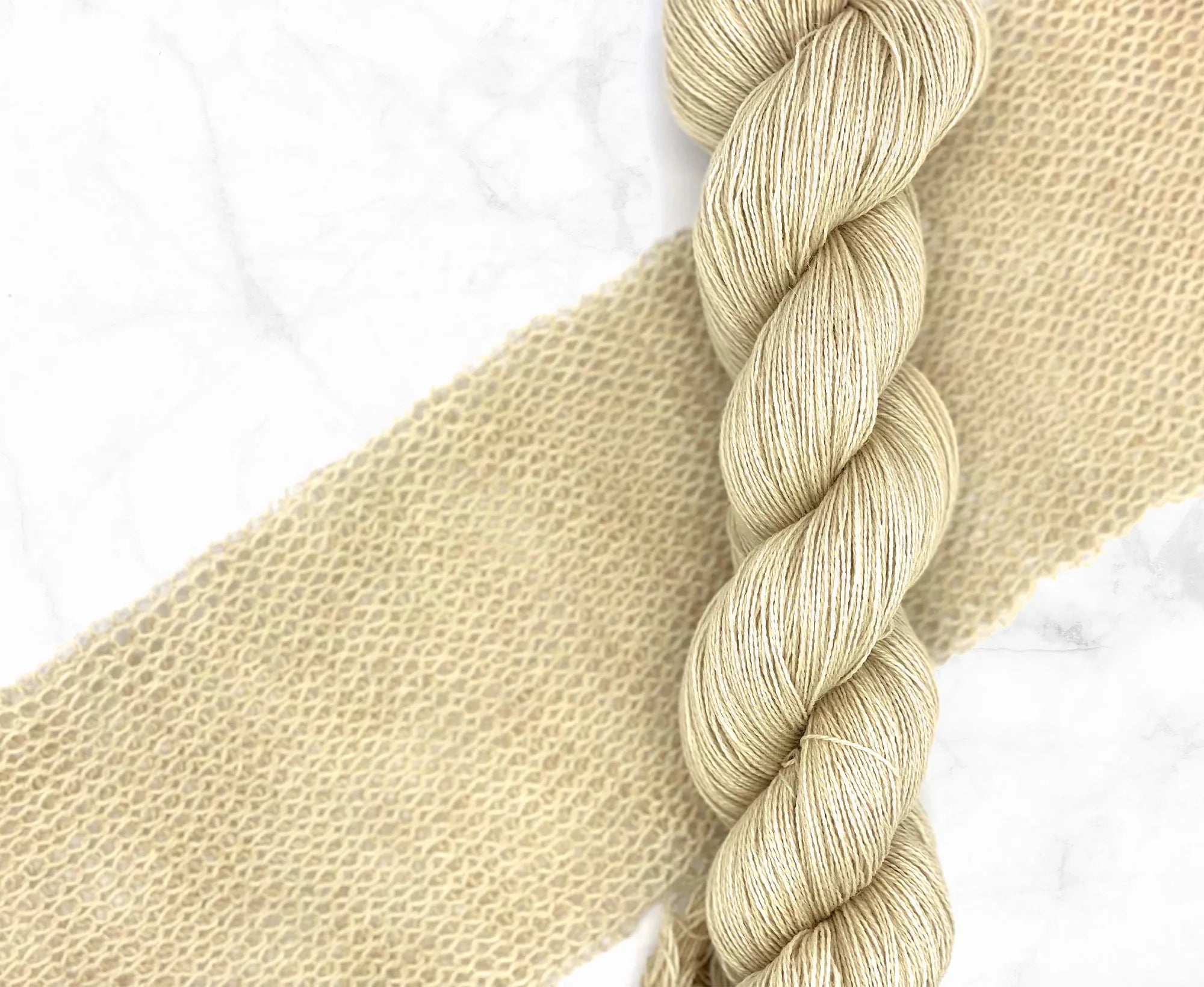Ivory Lace Yarn.