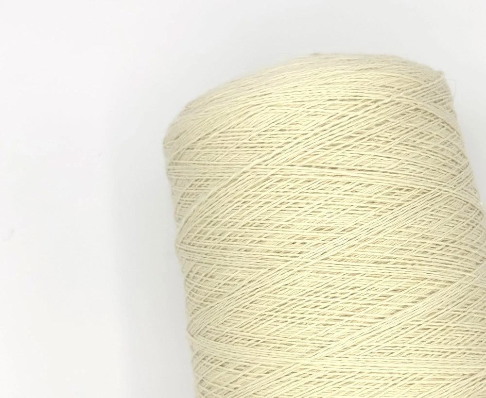 Organic Thassos White 4 Ply Machine Knitting Yarn.