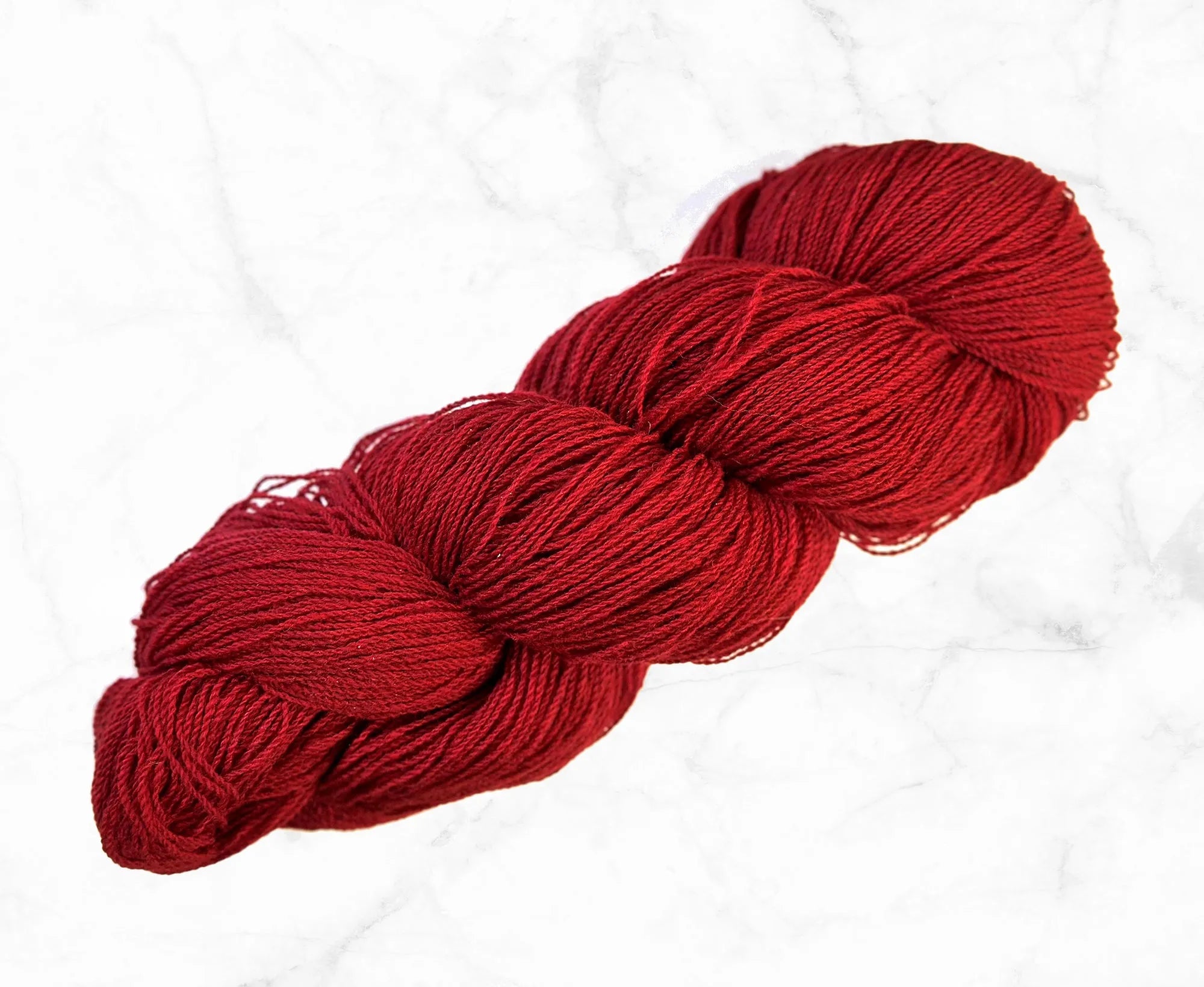 Limited Edition Racing Red 4 Ply Yarn.