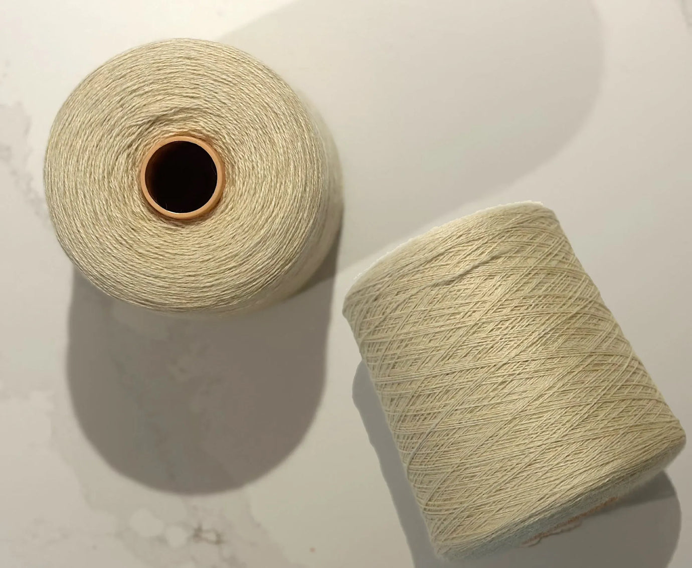 Wool & Nylon Warp Yarn.