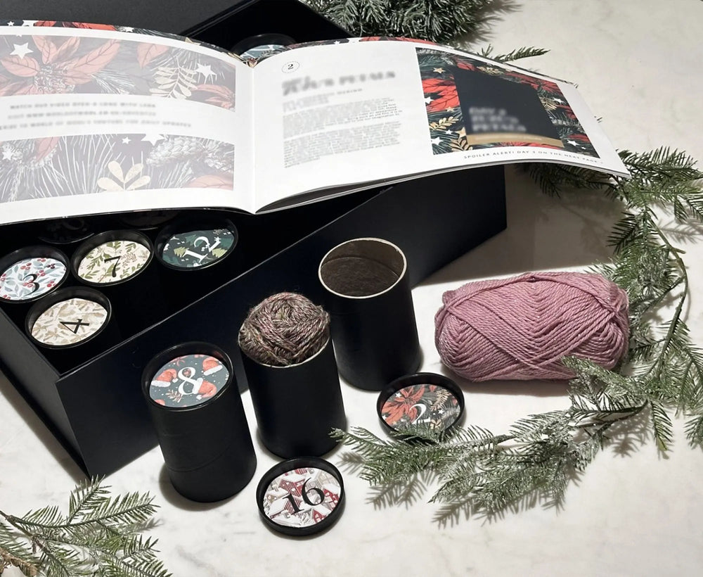 World of Wool Yarn Advent Calendar 2024.