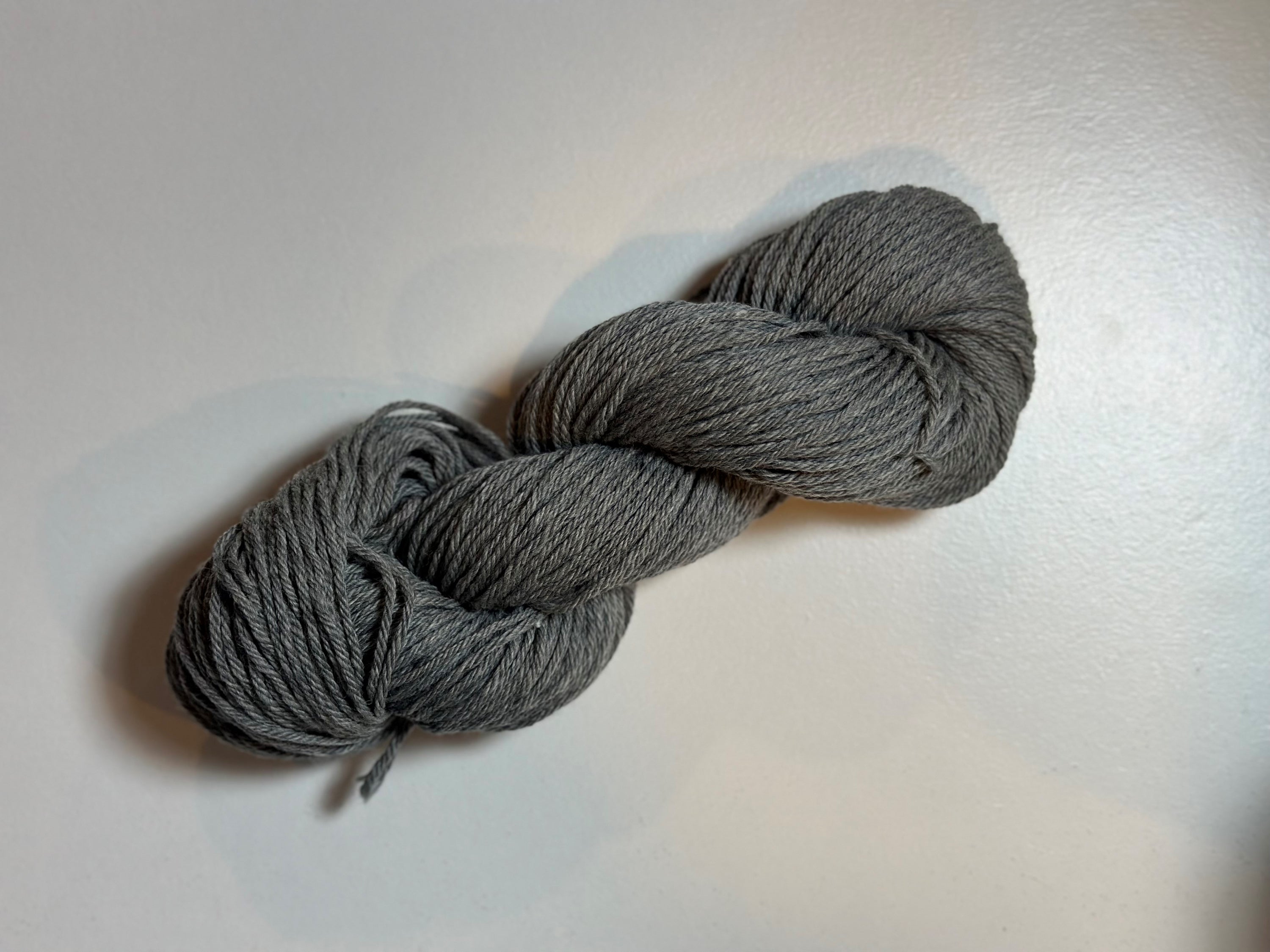 Grey Merino Aran Yarn