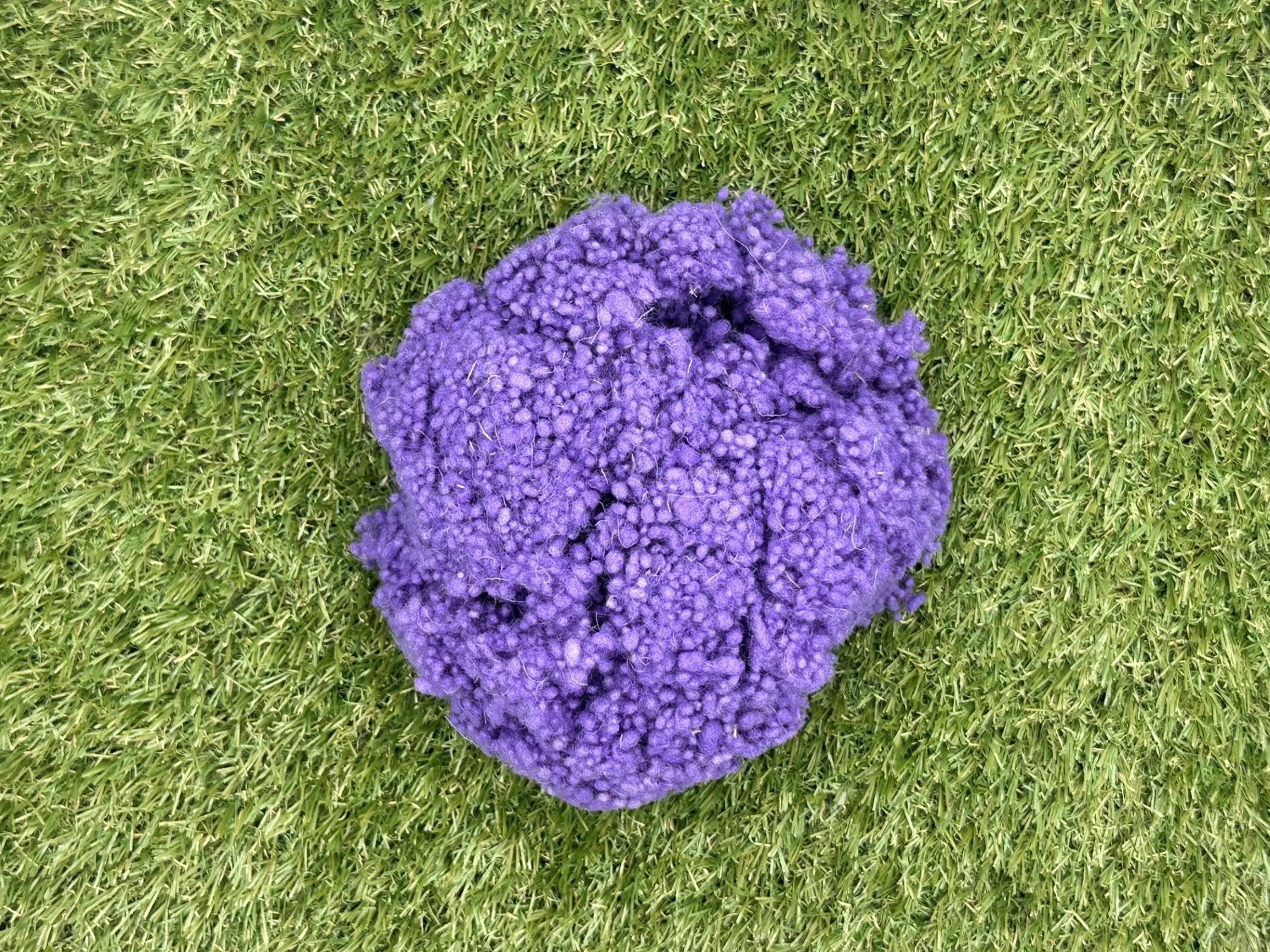 Wool Nepps Plum Effect Fibres WoW