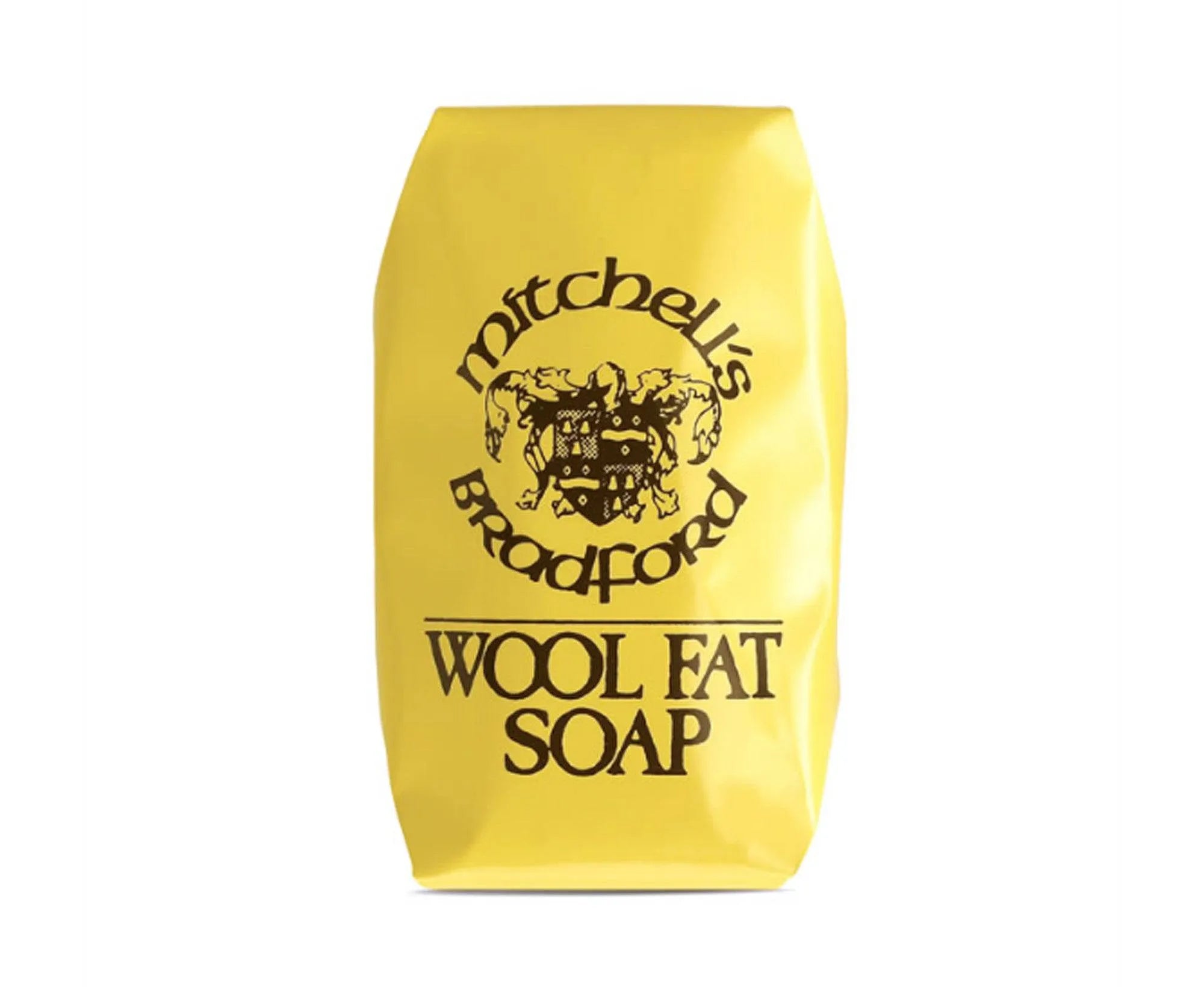 Mitchells Wool Fat Bath Size Soap Bar - World of Wool