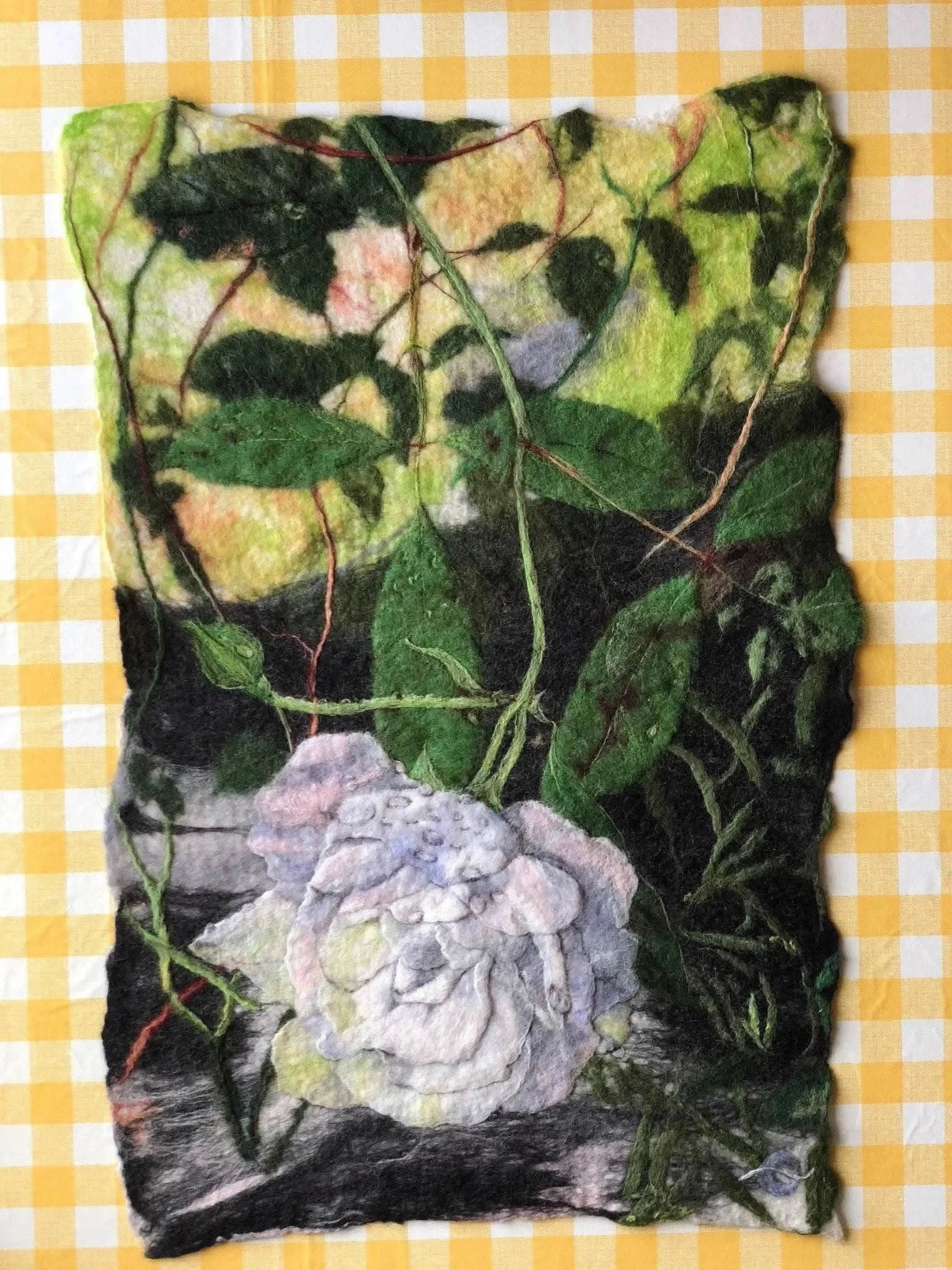 Bridget Bernadette Karn | The Felt Academy | Raindrops on Roses Online Course Kit World Of Wool Retail