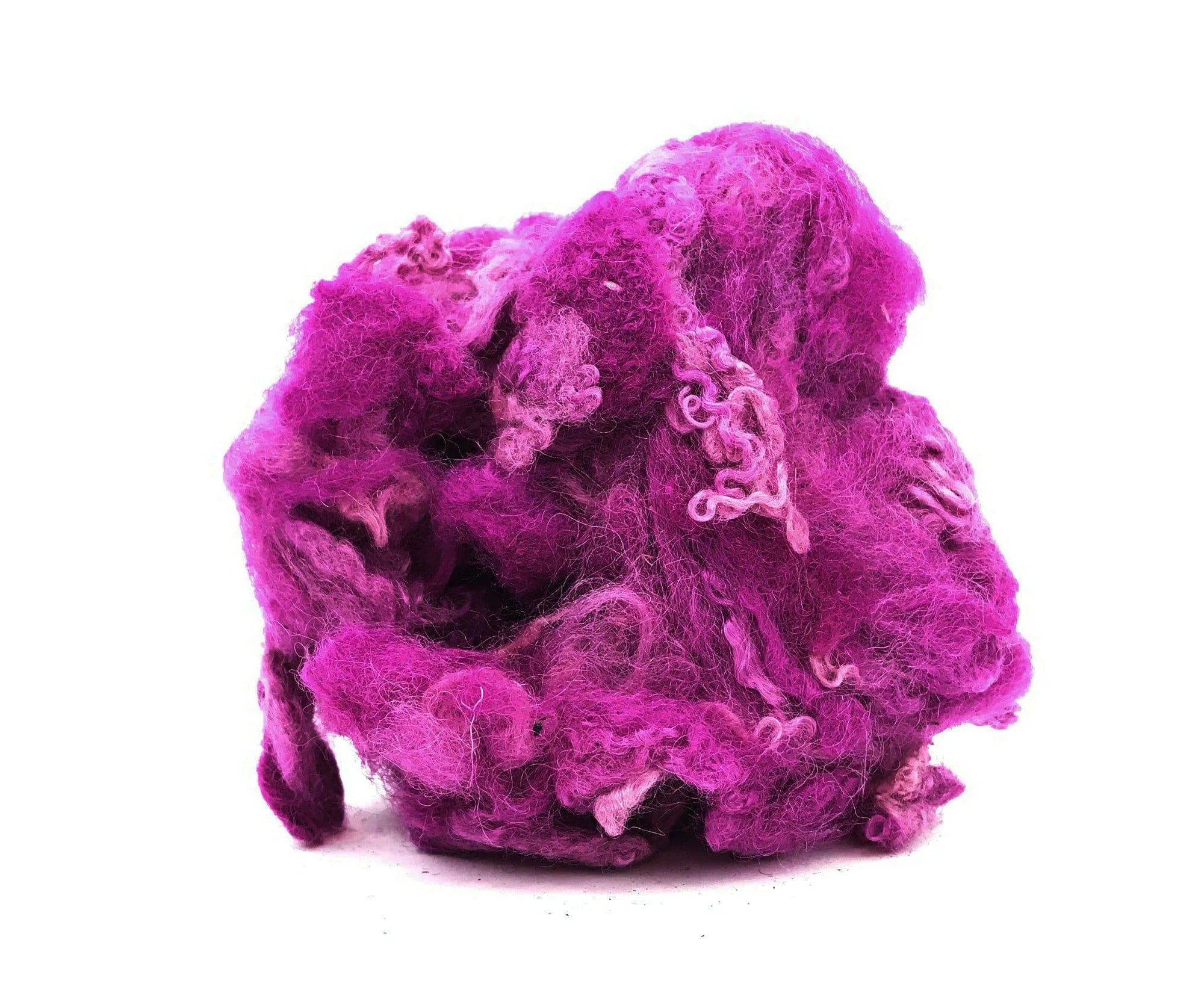 Wool Locks Fuchsia.