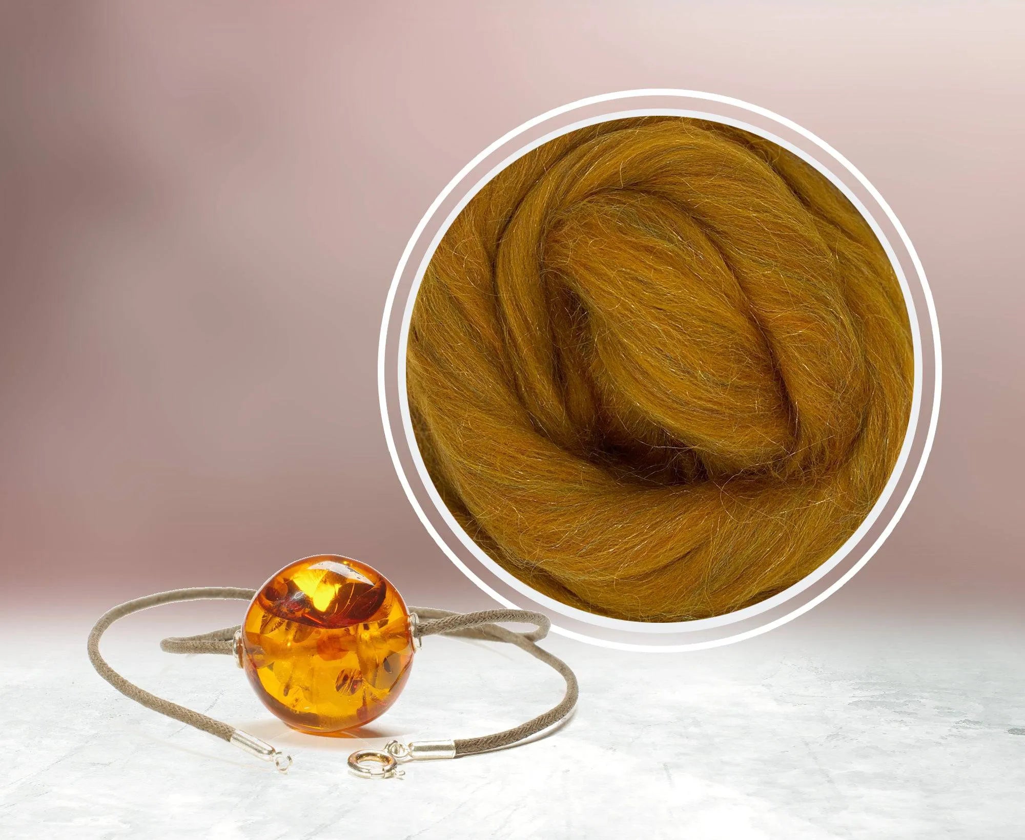 Glitzy Amber.