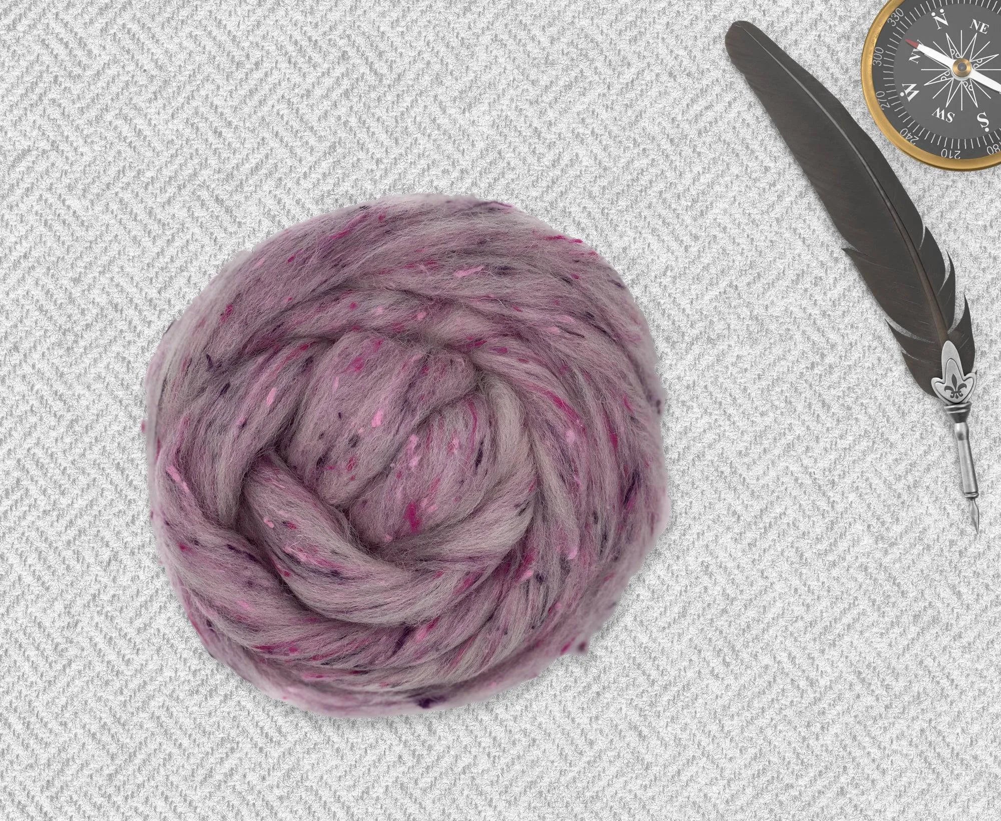 Maypole Pink Tweed Top.