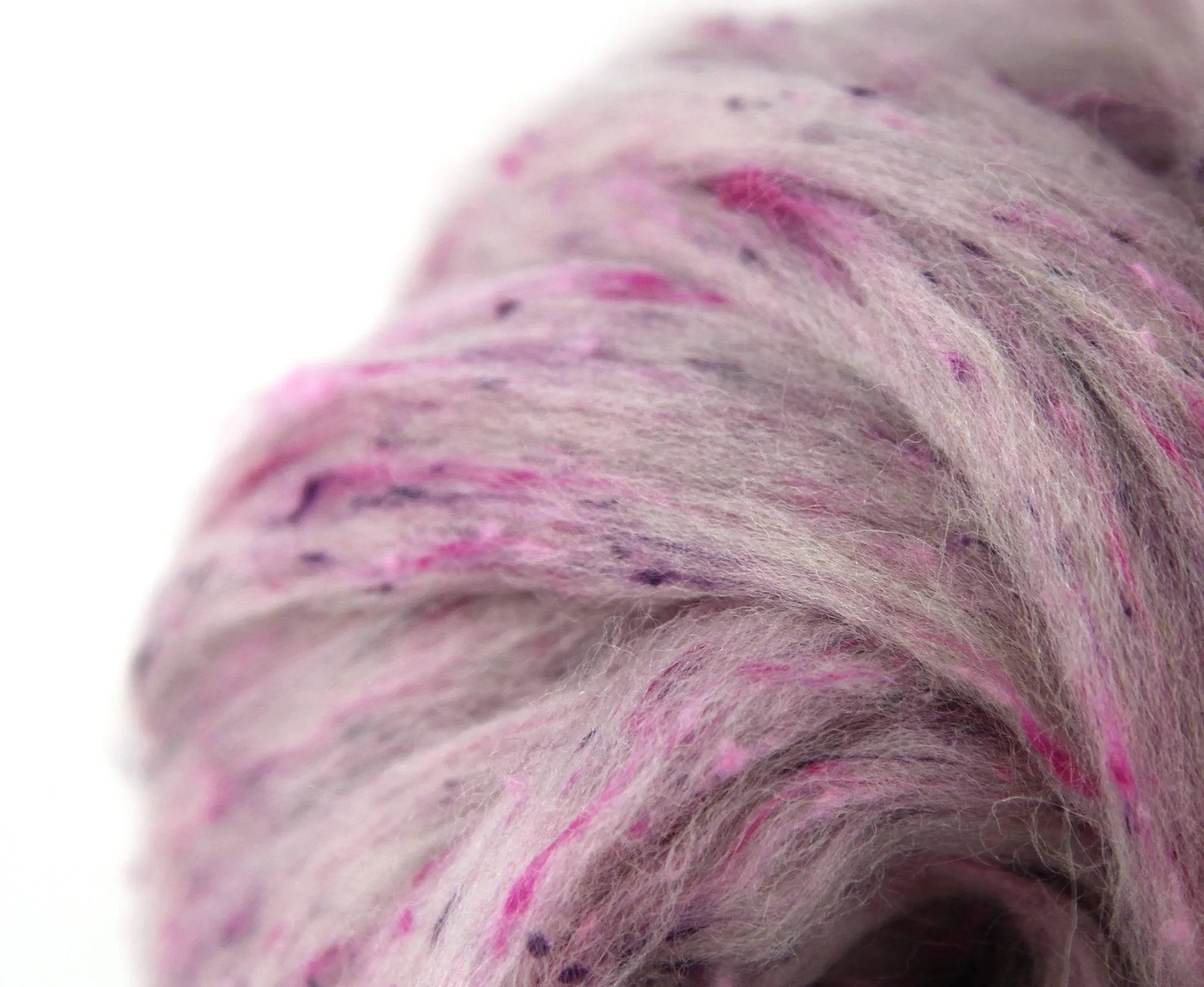 Maypole Pink Tweed Top - World of Wool
