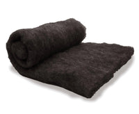Carded Jacob Batt Natural Black.
