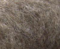 Carded Perendale Batt Natural Brown.