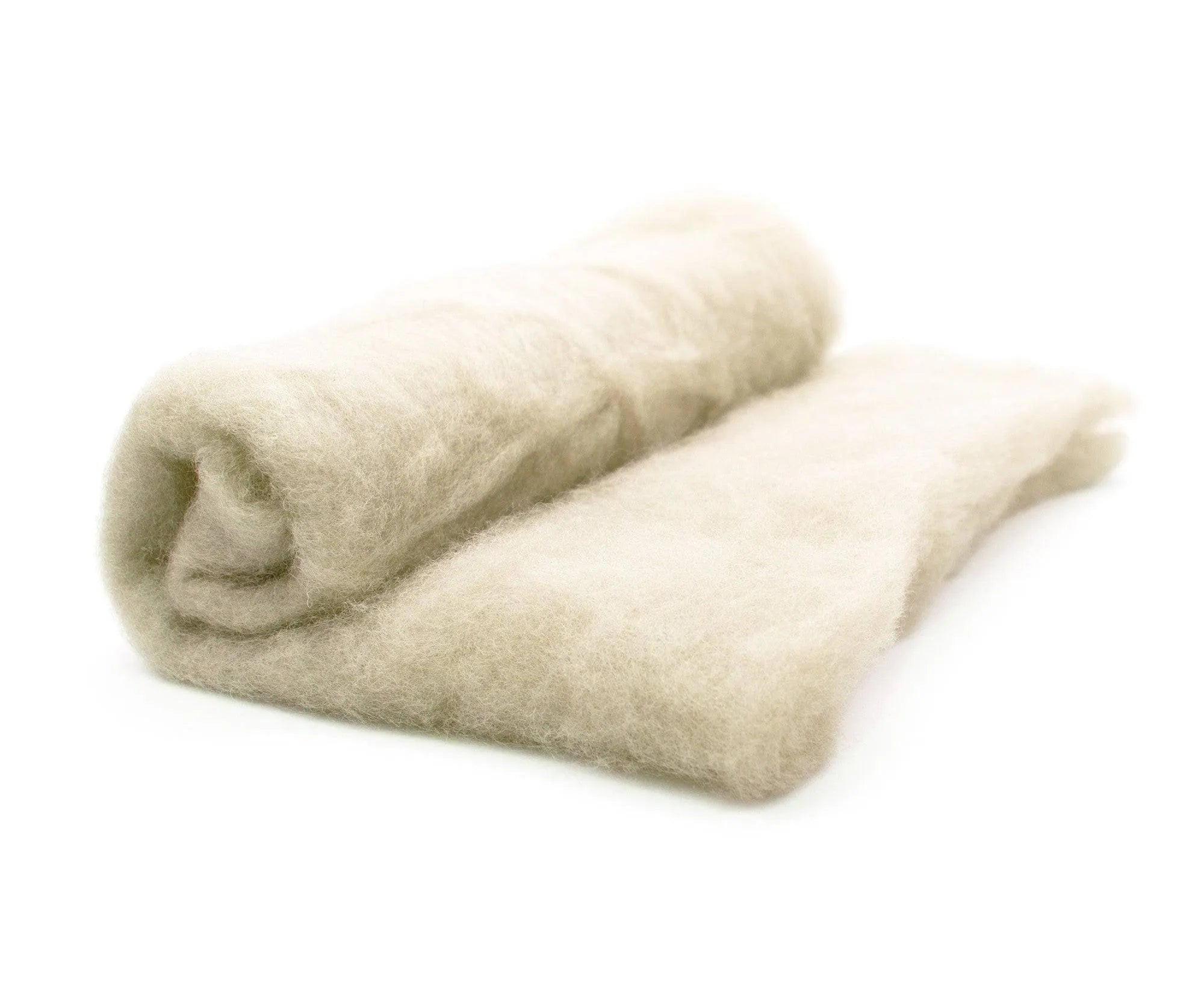 Carded Shetland Batt.
