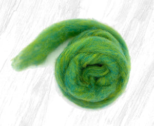 Lemon Lime Carded Wool WoW