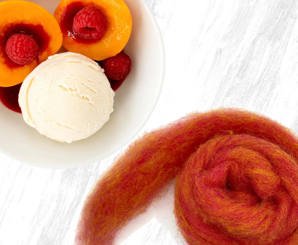 Peach Melba.