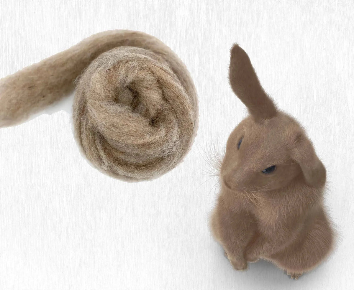 Woolen Rabbit Rabbit | Woodland Creatures Felting & Spinning Wool | CC5 – World Of Wool