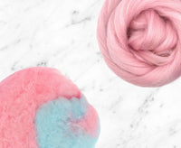 Corriedale Candy Floss.