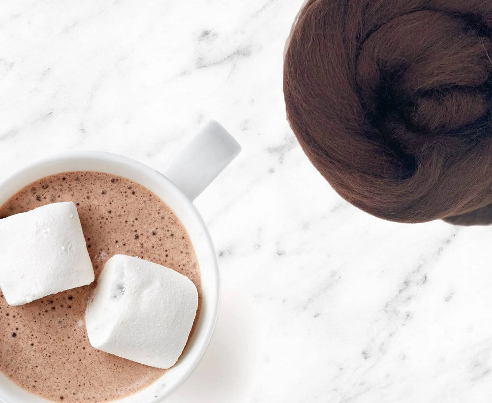 Corriedale Mocha.