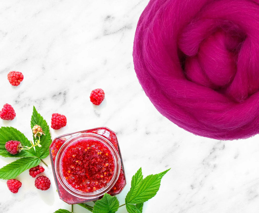 Corriedale Raspberry.