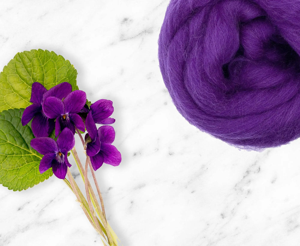 Corriedale Violet - World of Wool