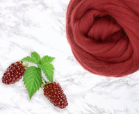 Merino Loganberry - World of Wool