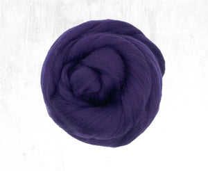 Superfine Merino Amethyst Dyed Wool WoW