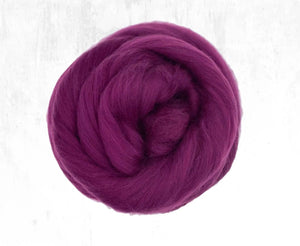 Superfine Merino Damson Dyed Wool WoW
